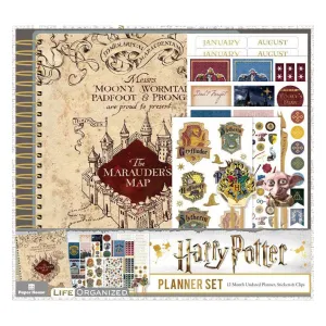 Harry Potter Marauder'S Map 12 Month Planner Set thin