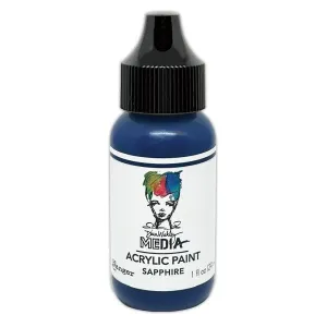 warm recycled Heavy Body Acrylic Paint - Sapphire