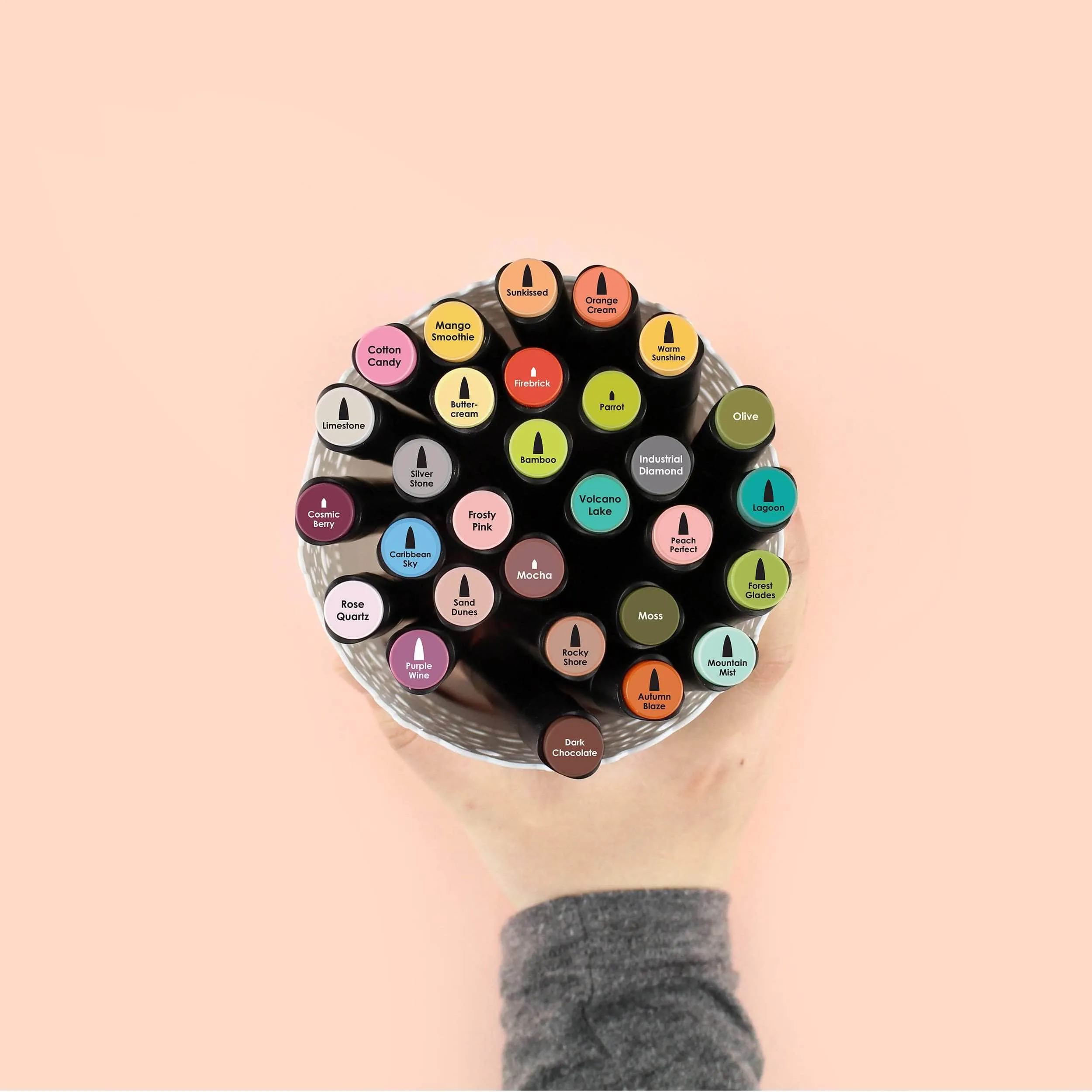 compact Marker Toppers Decal Set - Small (2 Sheets)