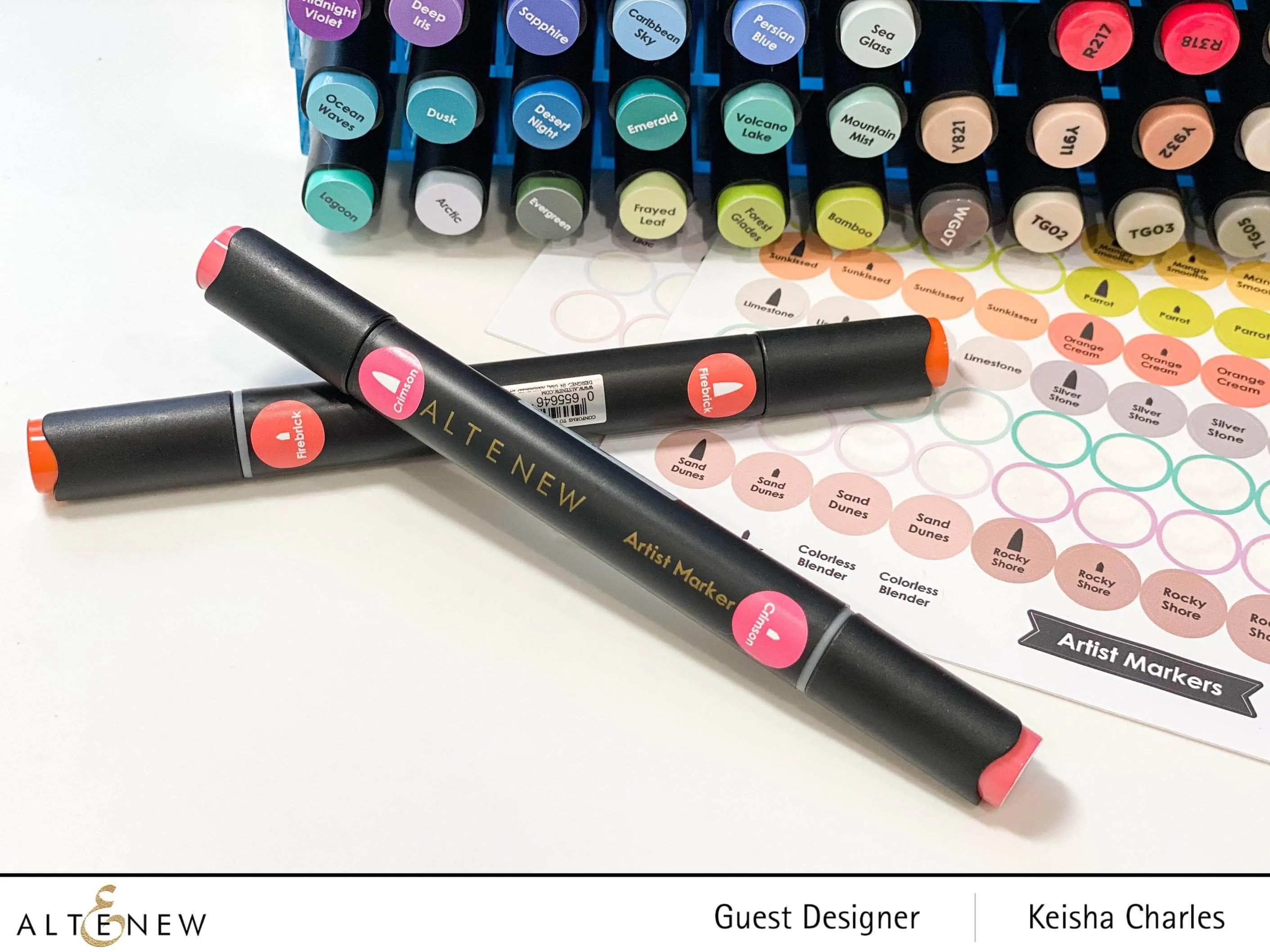 glossy Marker Toppers Decal Set - Small (2 Sheets)
