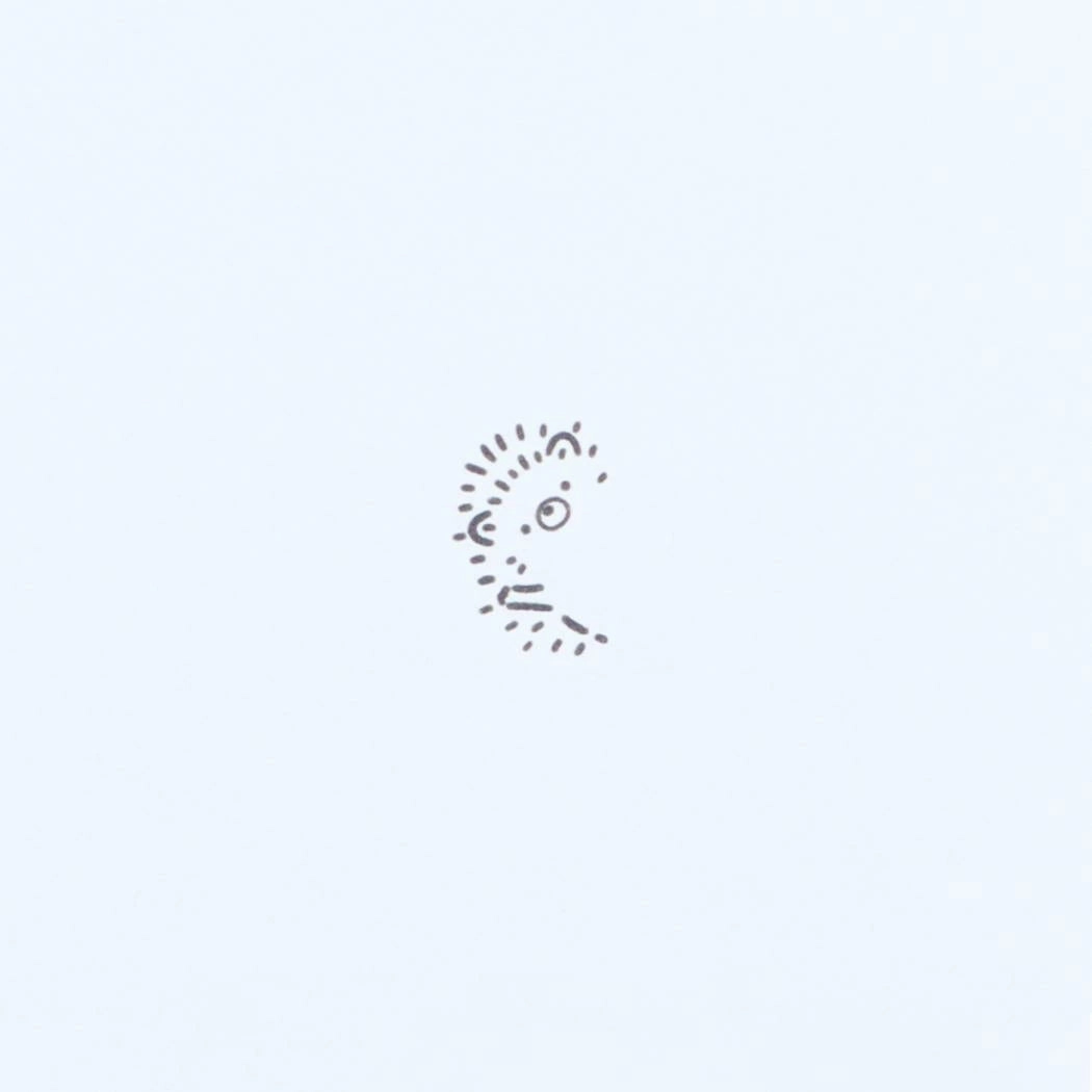 fiber 3-In-1 Animal Stamp - Hedgehog