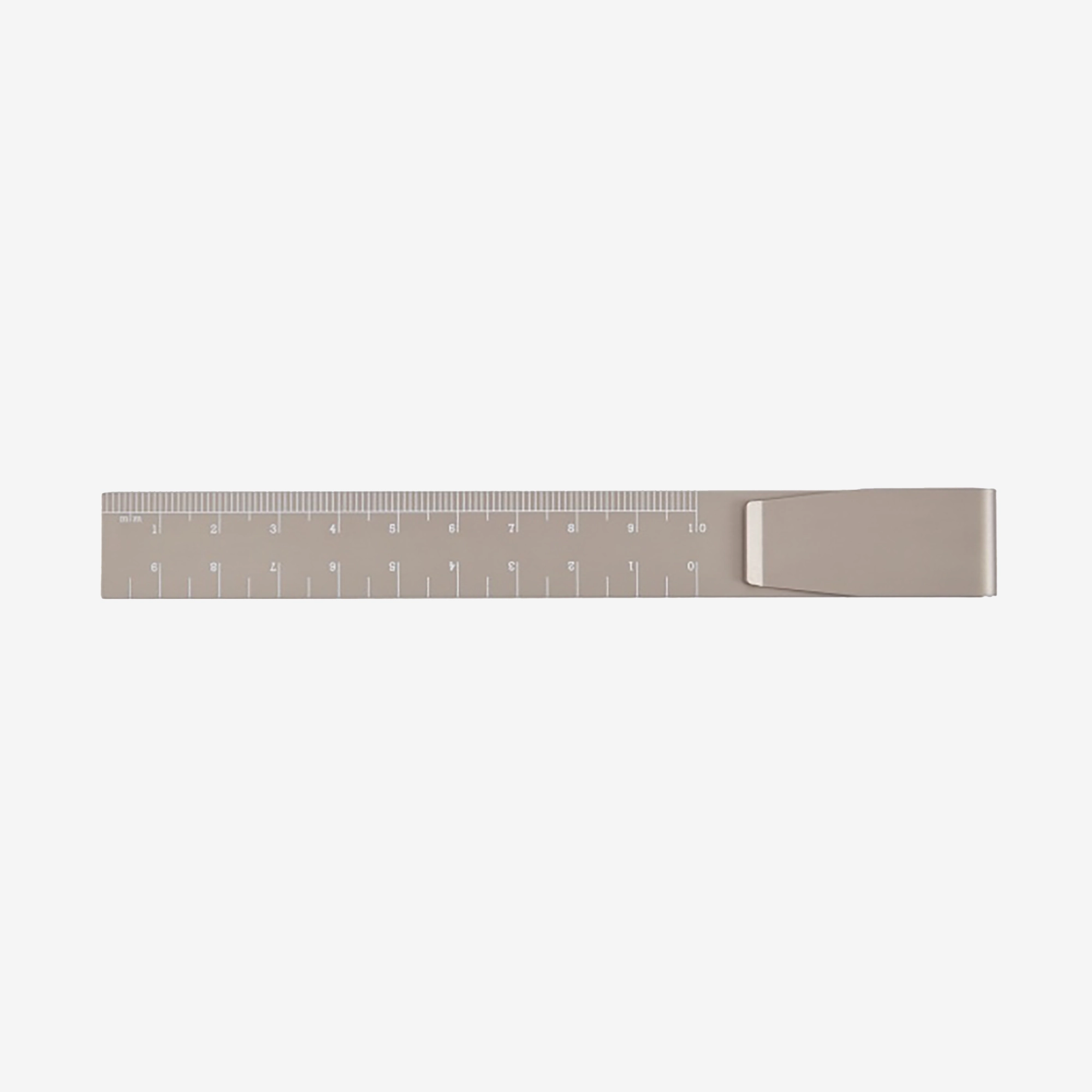 Clip Ruler // Grey slim