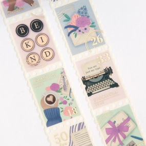 large Letter Stamp Washi