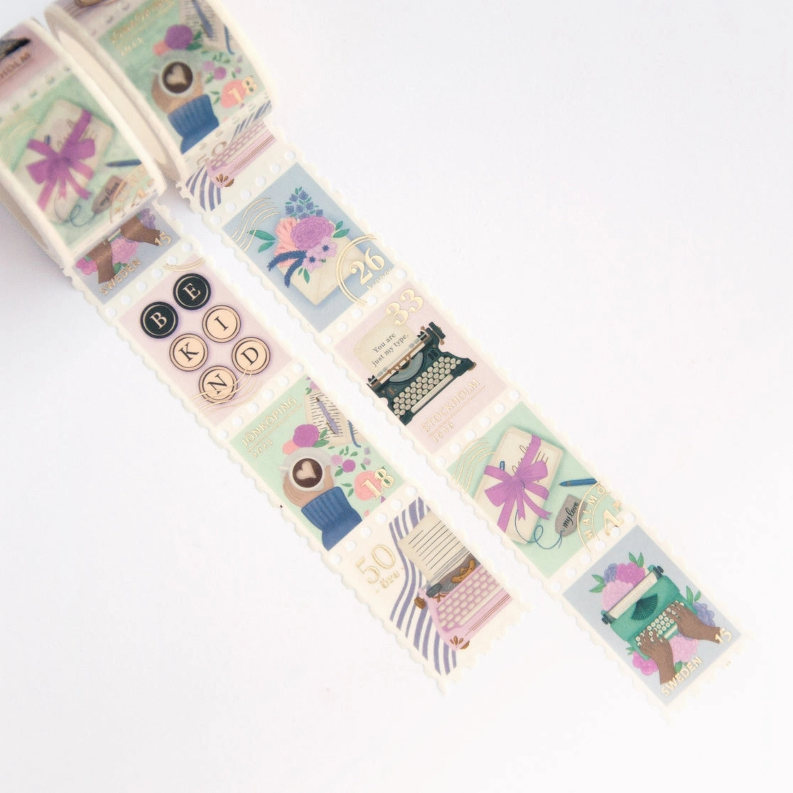 valuable narrow Letter Stamp Washi