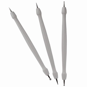 Ek Tools Embossing Stylus Set Of 3, 6 Different Sizes minimalist sturdy