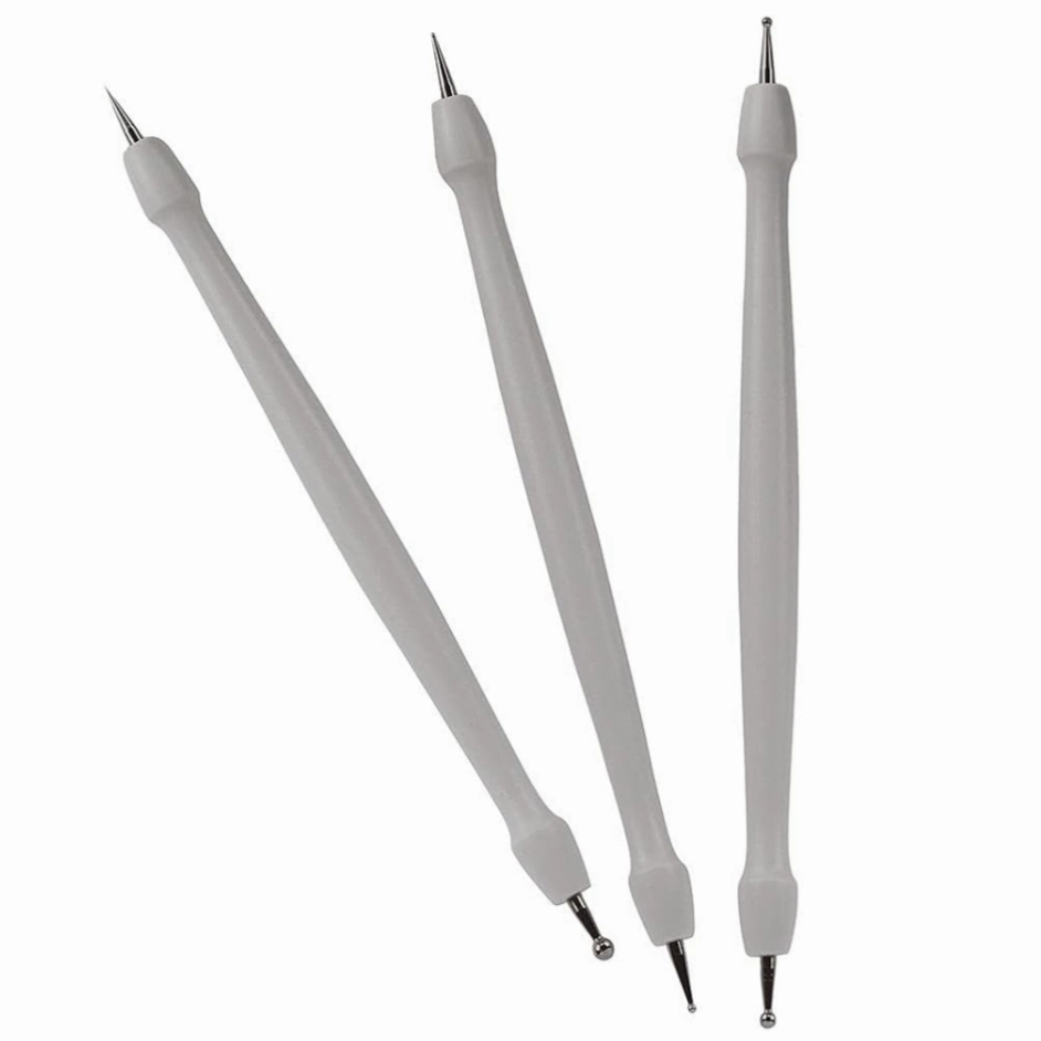 Ek Tools Embossing Stylus Set Of 3, 6 Different Sizes minimalist sturdy