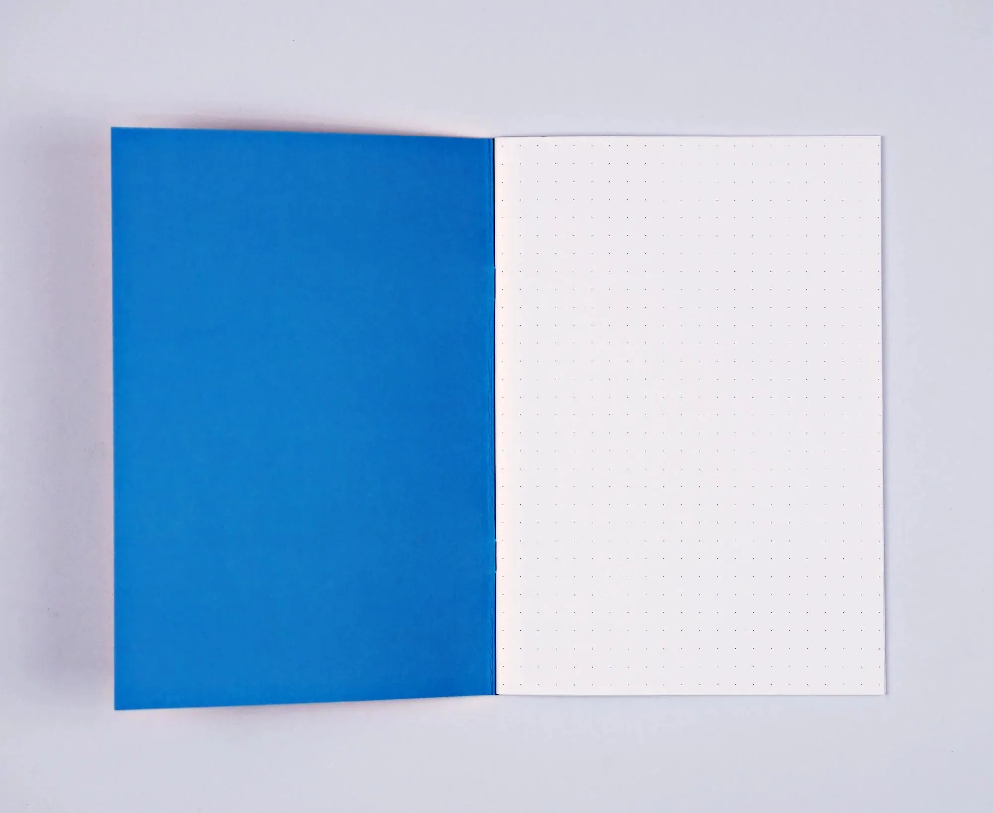 The Completist Overlay Flowers Notebook - Dot Grid leather