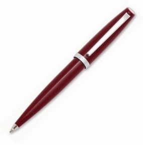 ergonomic Aurora Style Resin Paprika Ballpoint Pen