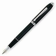 eco Cross Townsend Black/Rhodium Fountain Pen
