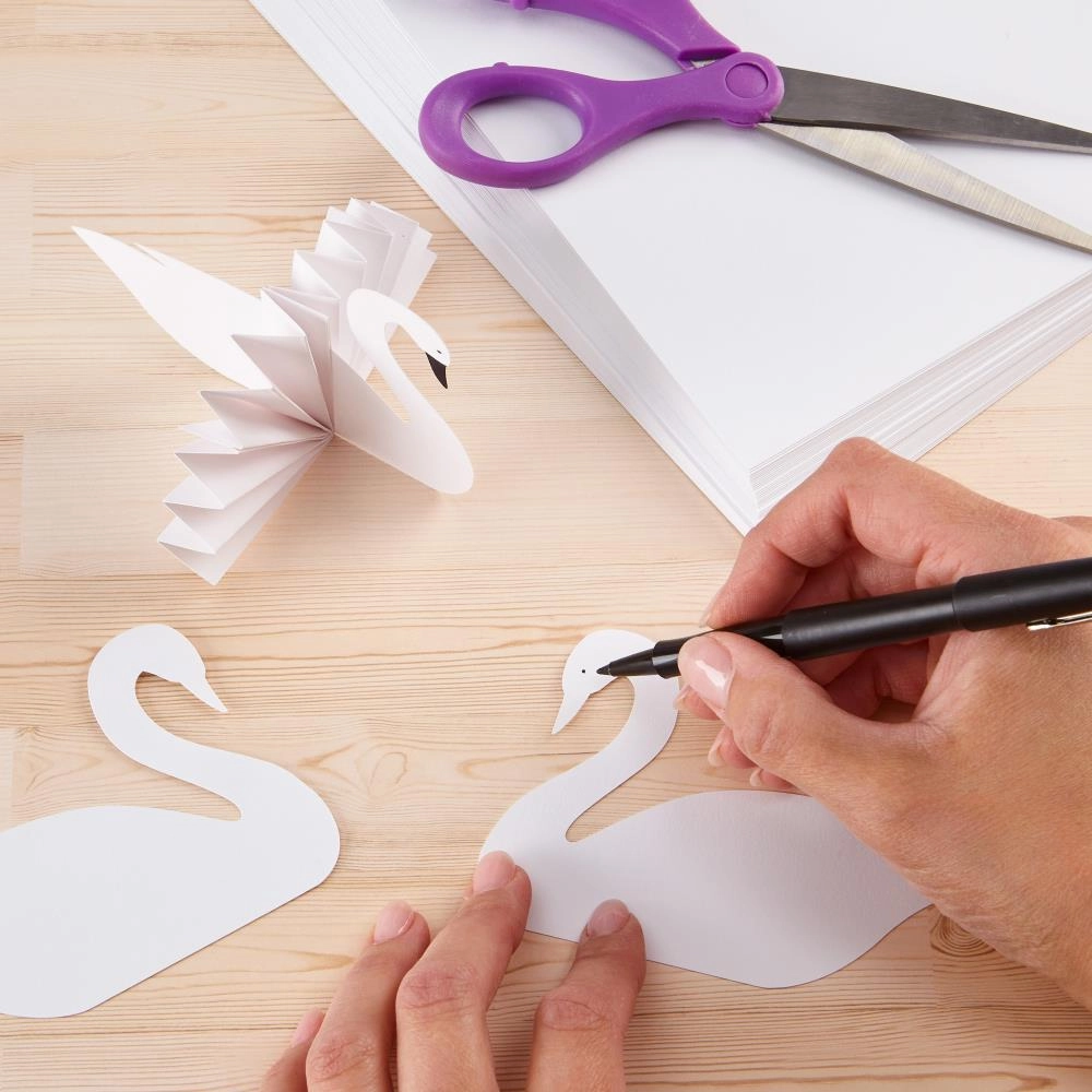 Neenah Astrodesigns 65Lb Cardstock 8.5"X11" 50/Pkg - Bright White lightweight