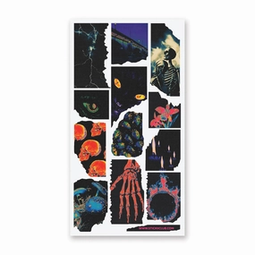 Stickii Spooky Nature Sticker Sheet bulk large