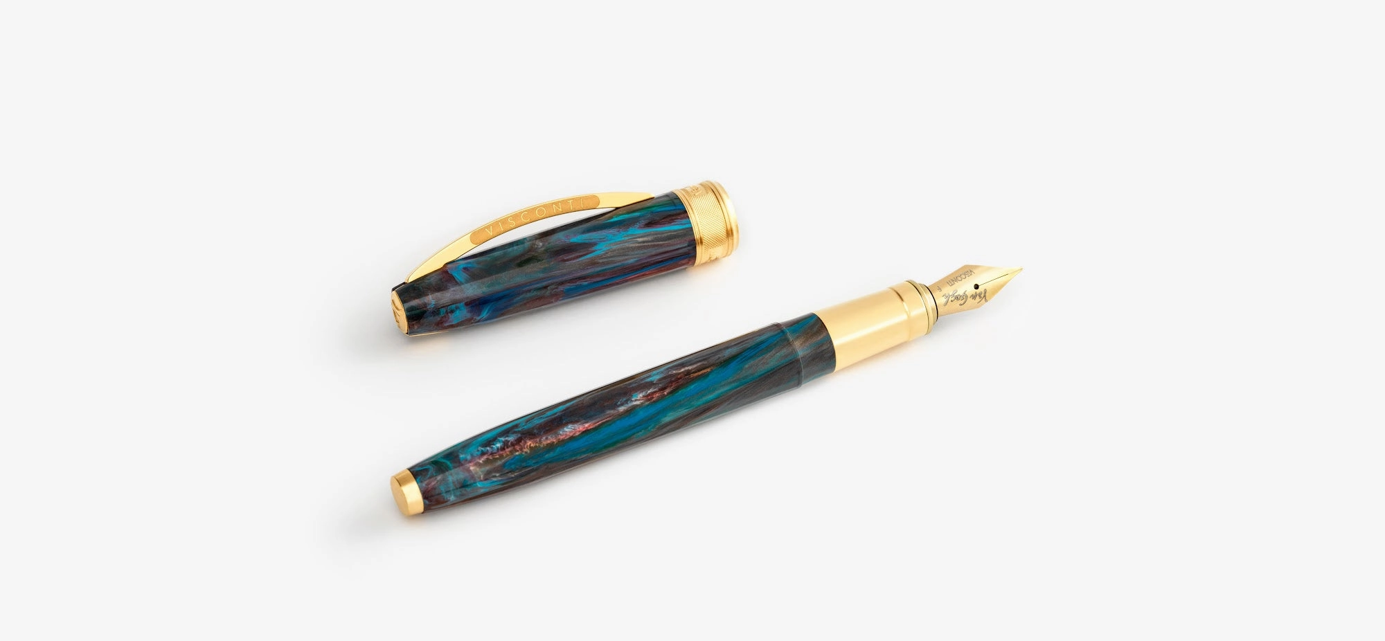 Visconti Van Gogh Oiran Fountain Pen plastic glass