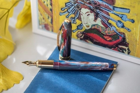 maxi Visconti Van Gogh Oiran Fountain Pen