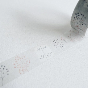 flat luxury Yohaku Nukumori Washi Tape