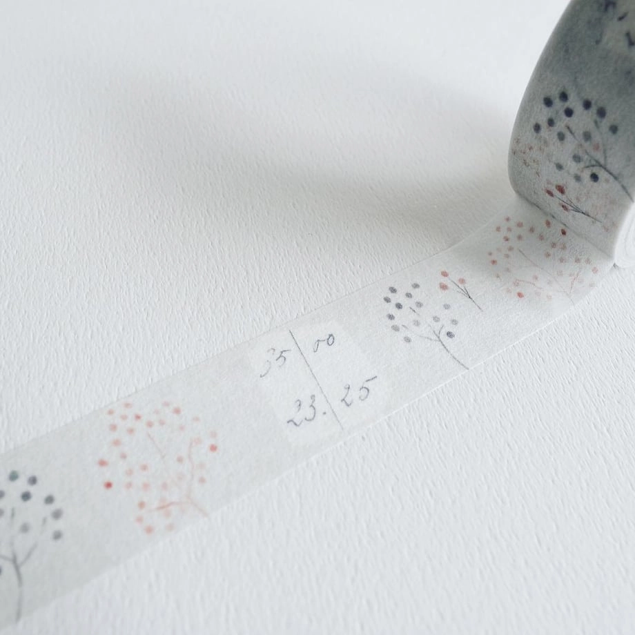 flat luxury Yohaku Nukumori Washi Tape