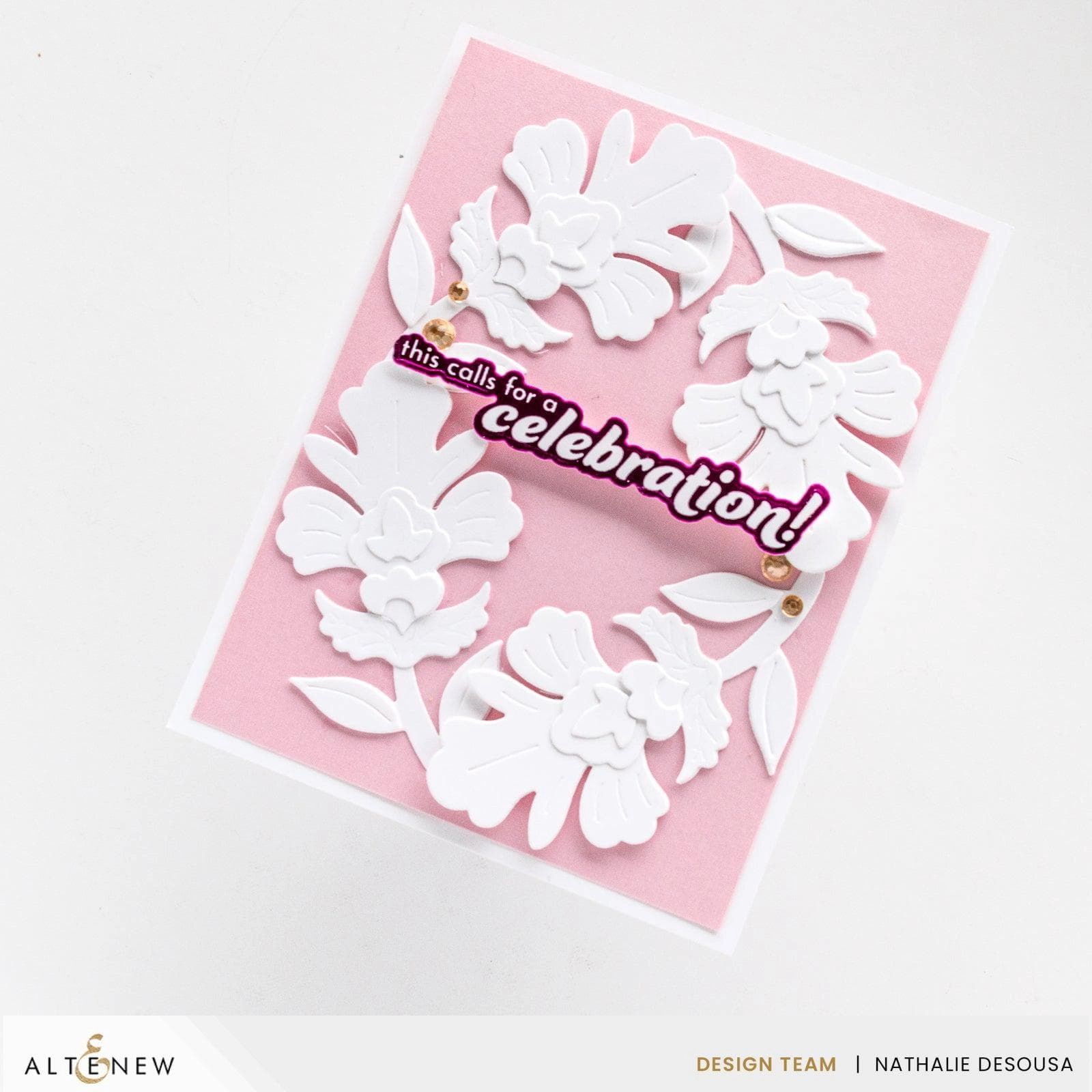 valuable Embellished Flora Die Set