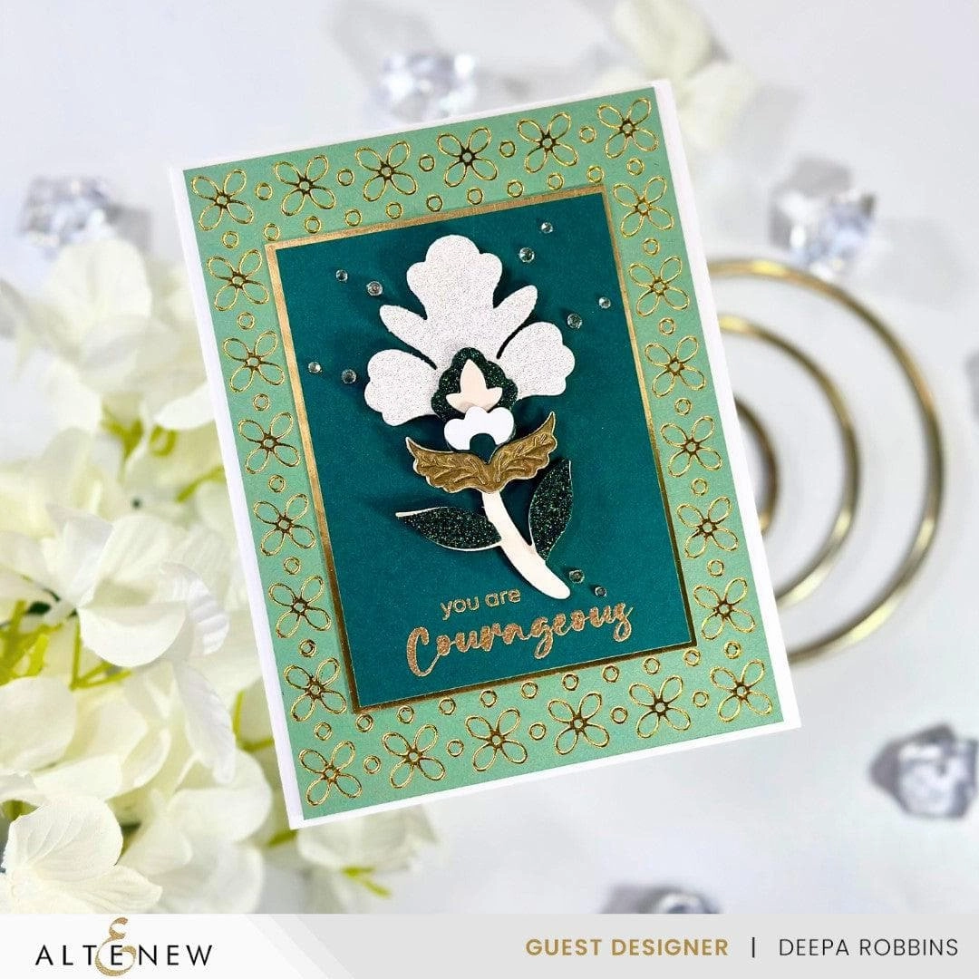 tiny Embellished Flora Die Set