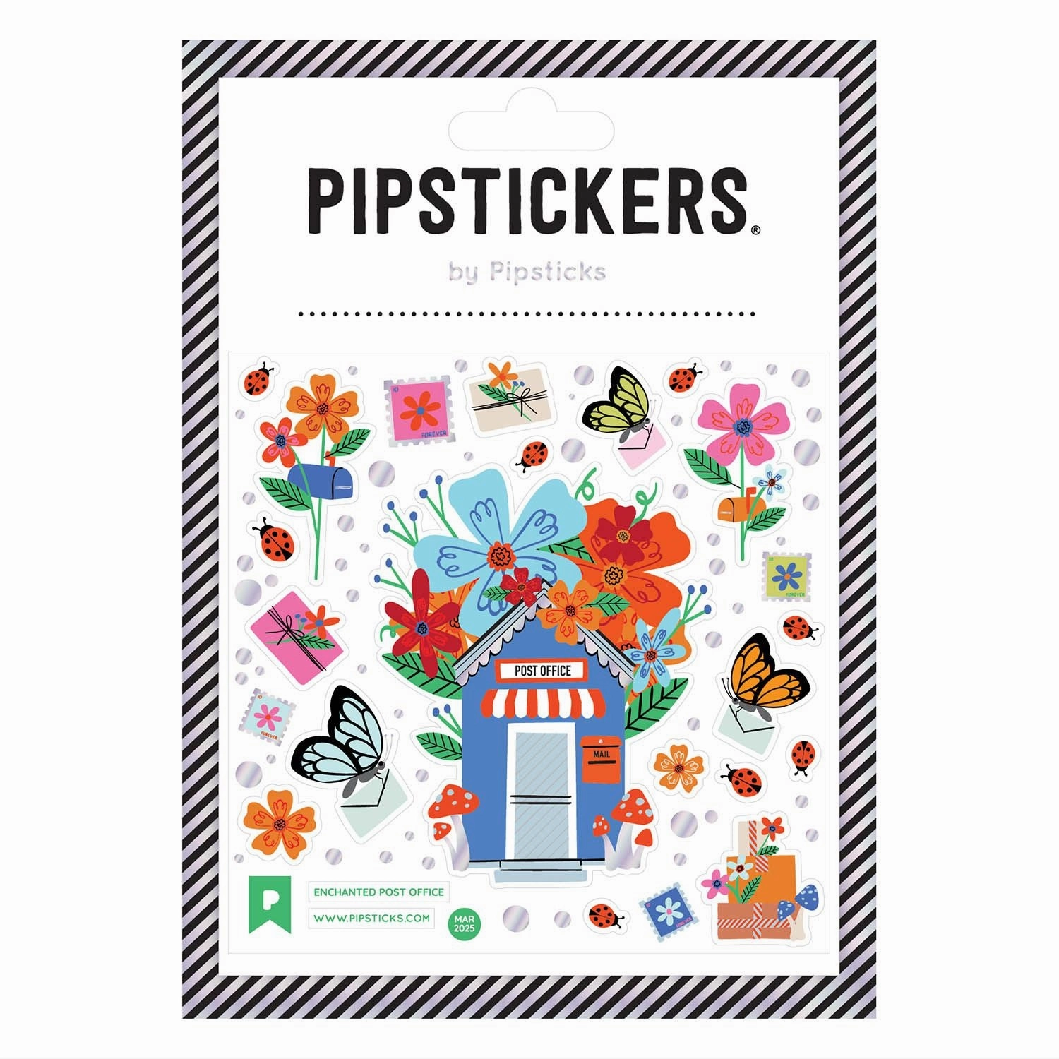 heatproof earthy Enchanted Post Office Stickers