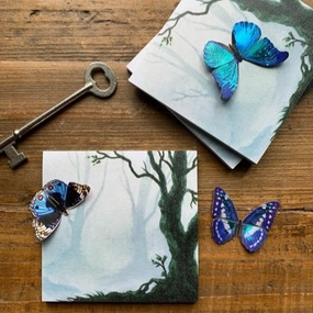 Enchanted Woods 3X3 Sticky Notes plastic