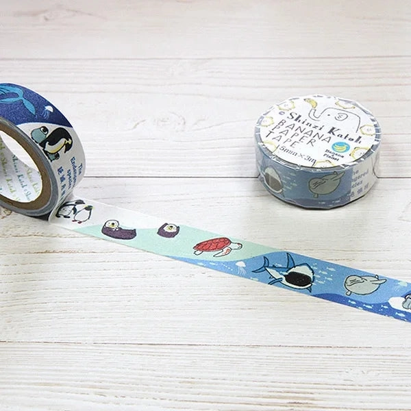 Endangered Ocean Species Banana Paper Tape professional modern
