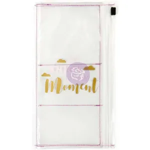 Enjoy Every Moment Prima Traveler'S Journal Clear Pouch top