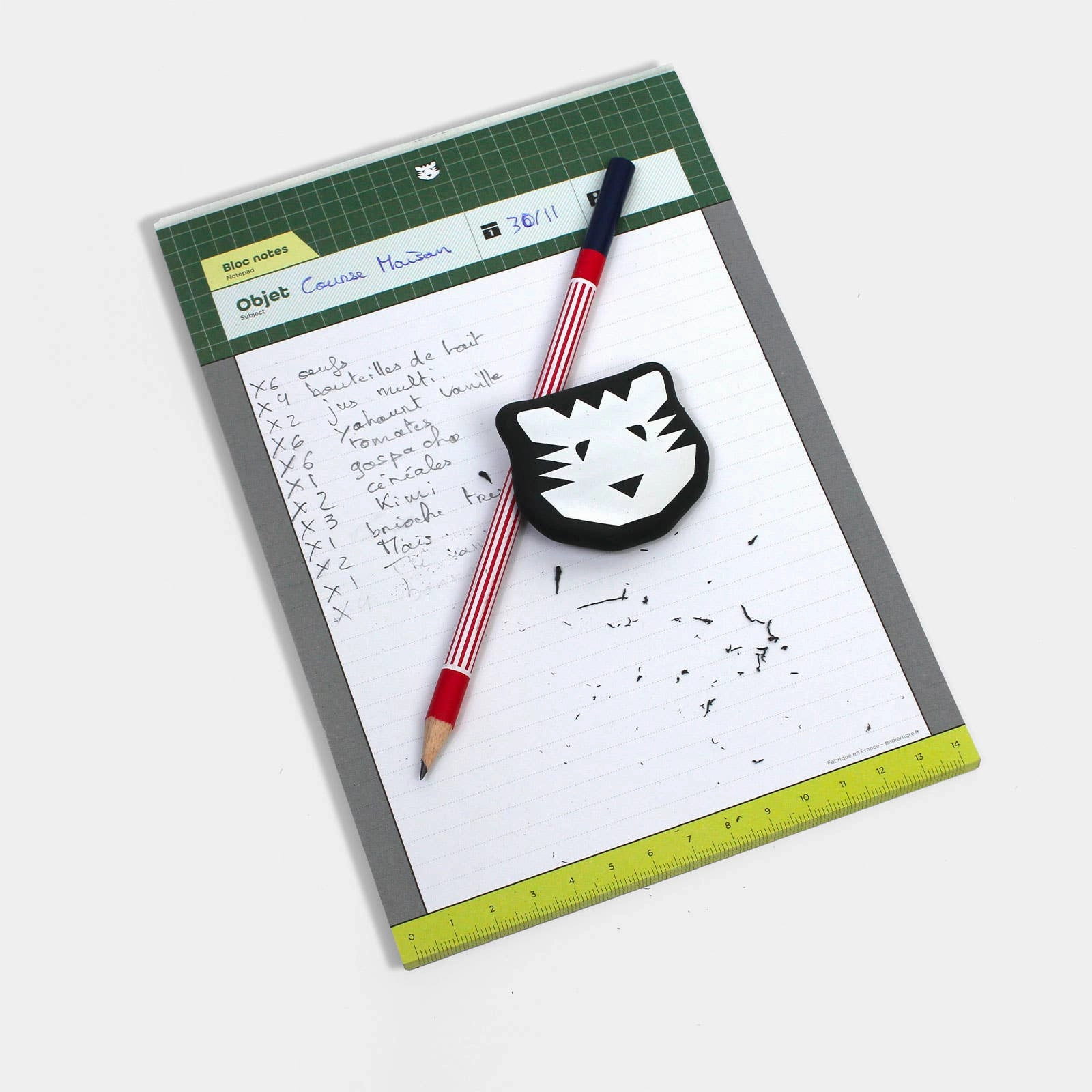 flat Eraser // Tiger