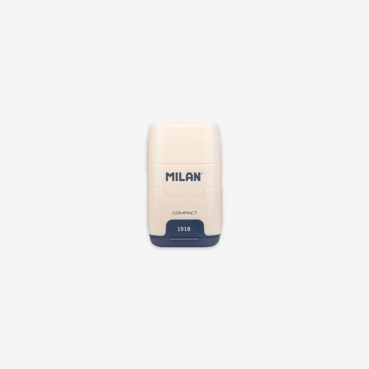 robust stackable Eraser & Sharpener Compact // White
