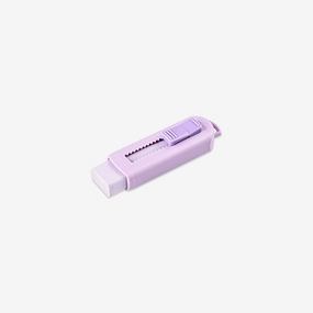 handy Eraser W. Holder // Pastel Purple