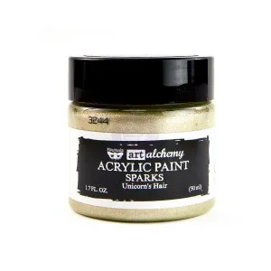 collapsible round Sparks Acrylic Paint - Unicorn'S Hair