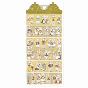 Animal Butler Sticker Sheet - Sheep classic collectible