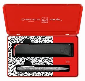 Caran D'Ache Ecridor Keith Haring Ballpoint Pen And Pen Case cool durable