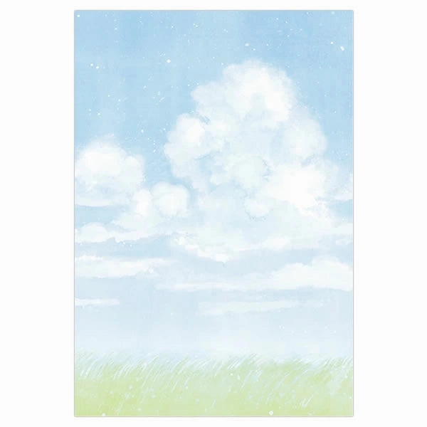 neutral large Card Sticky Notes Morning Wind