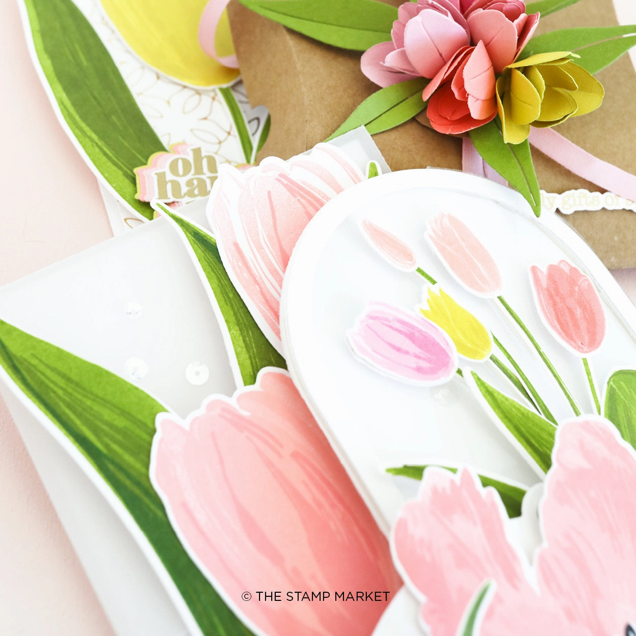 Jumbo Tulip Stamp & Die Bundle premium bold