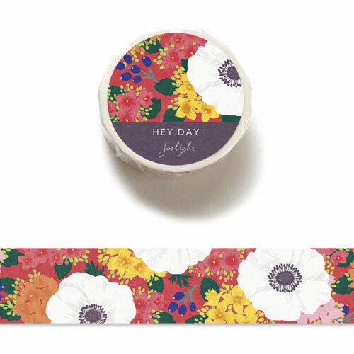 durable kit Kalanchoe & Poppy Hey Day Washi Tape