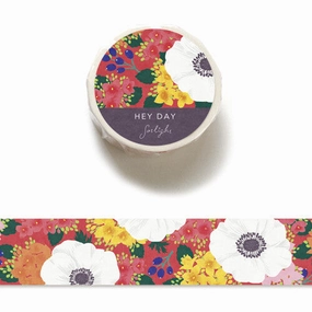 durable kit Kalanchoe & Poppy Hey Day Washi Tape