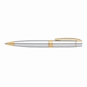 Sheaffer 300 Chrome With Gold Tone Trim Ballpoint Pen resilient exclusive
