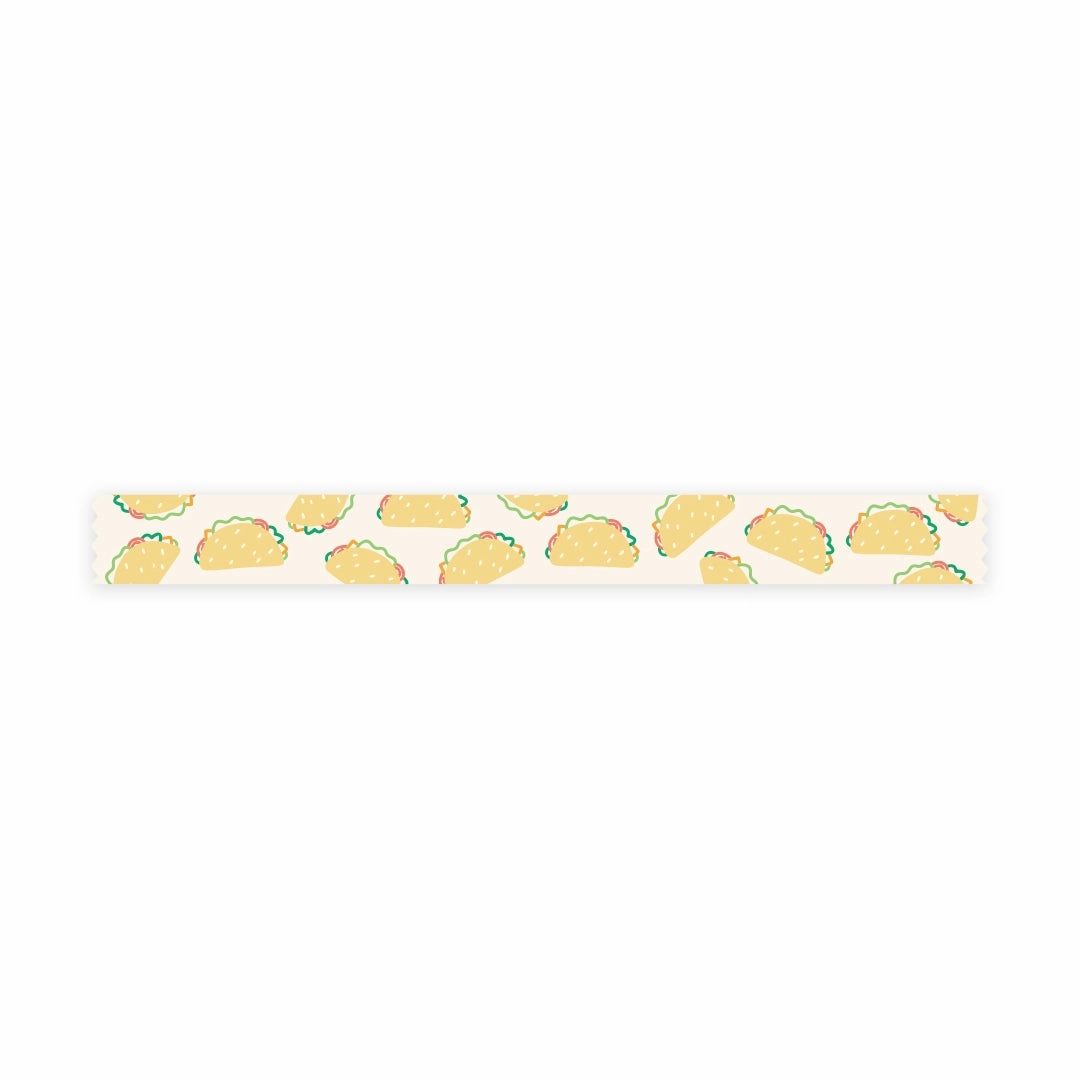 washable wide Tacos Washi Tape