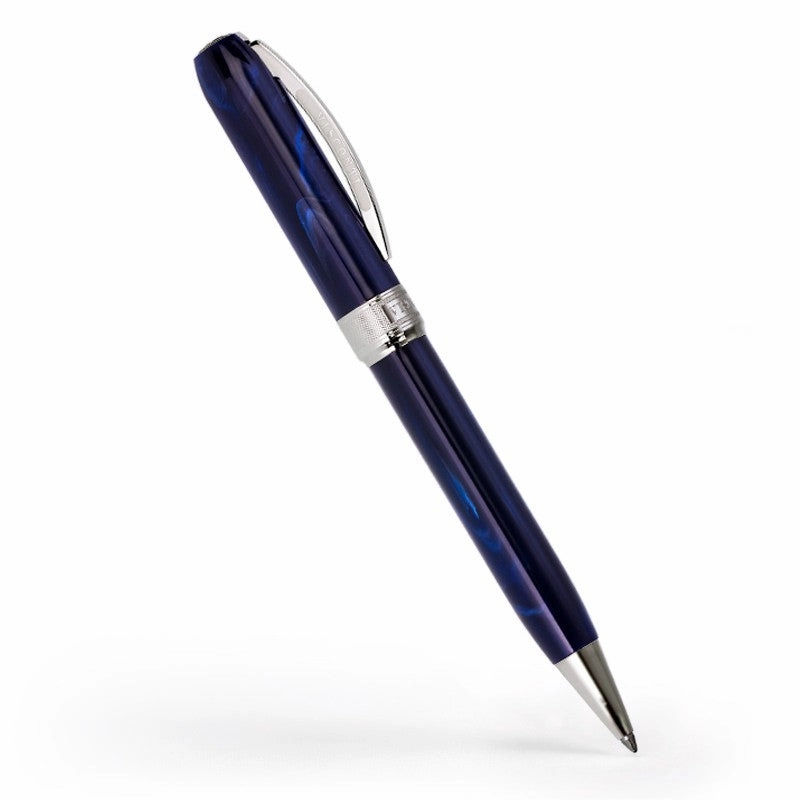 Visconti Rembrandt Blue Ballpoint Pen springloaded