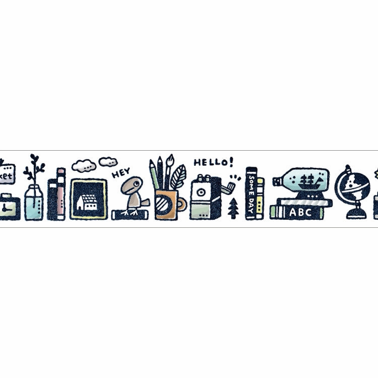Eric Small Things Washi Tape Bookshelf quickdry