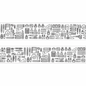 short Eric Small Things Washi Tape Stationery