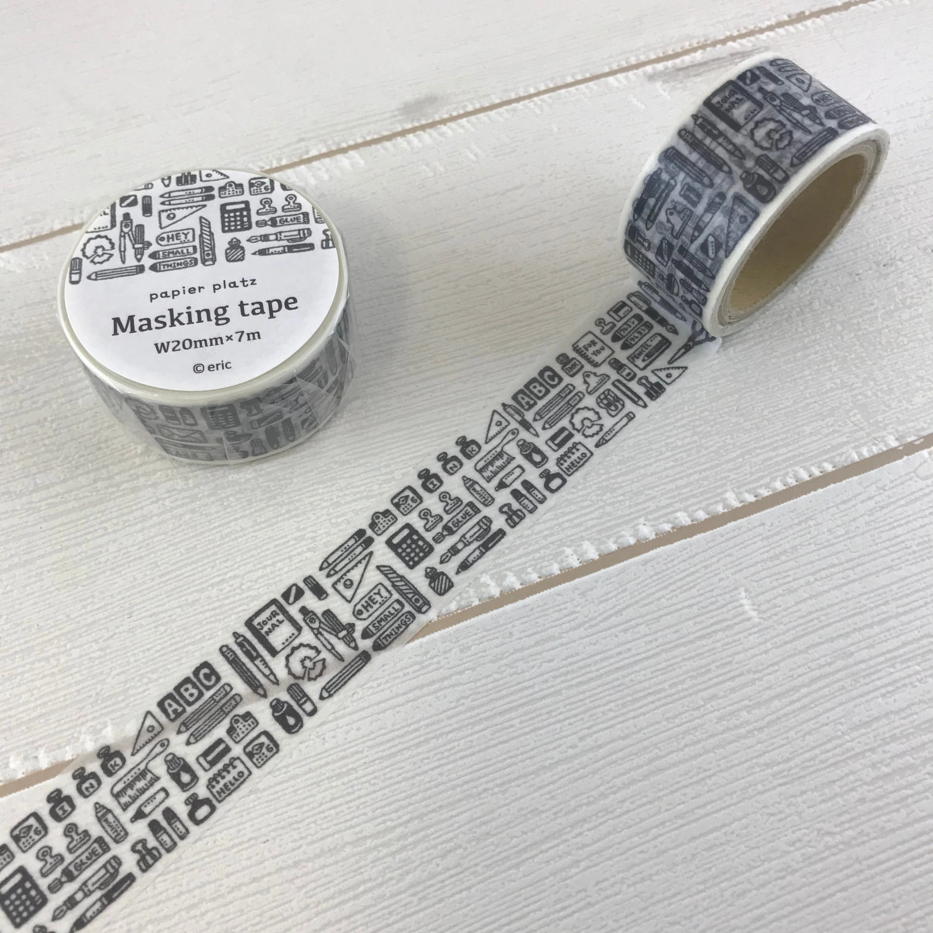 short Eric Small Things Washi Tape Stationery
