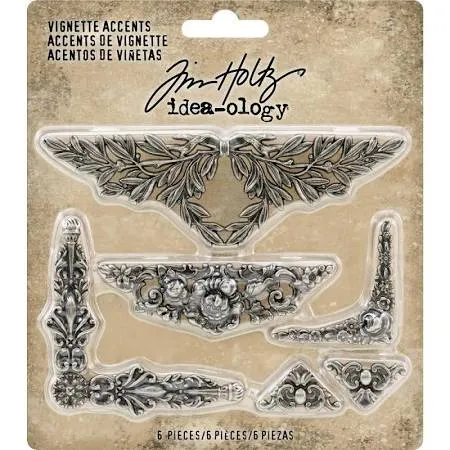 tiny wide Tim Holtz Idea-Ology Vignette Accents