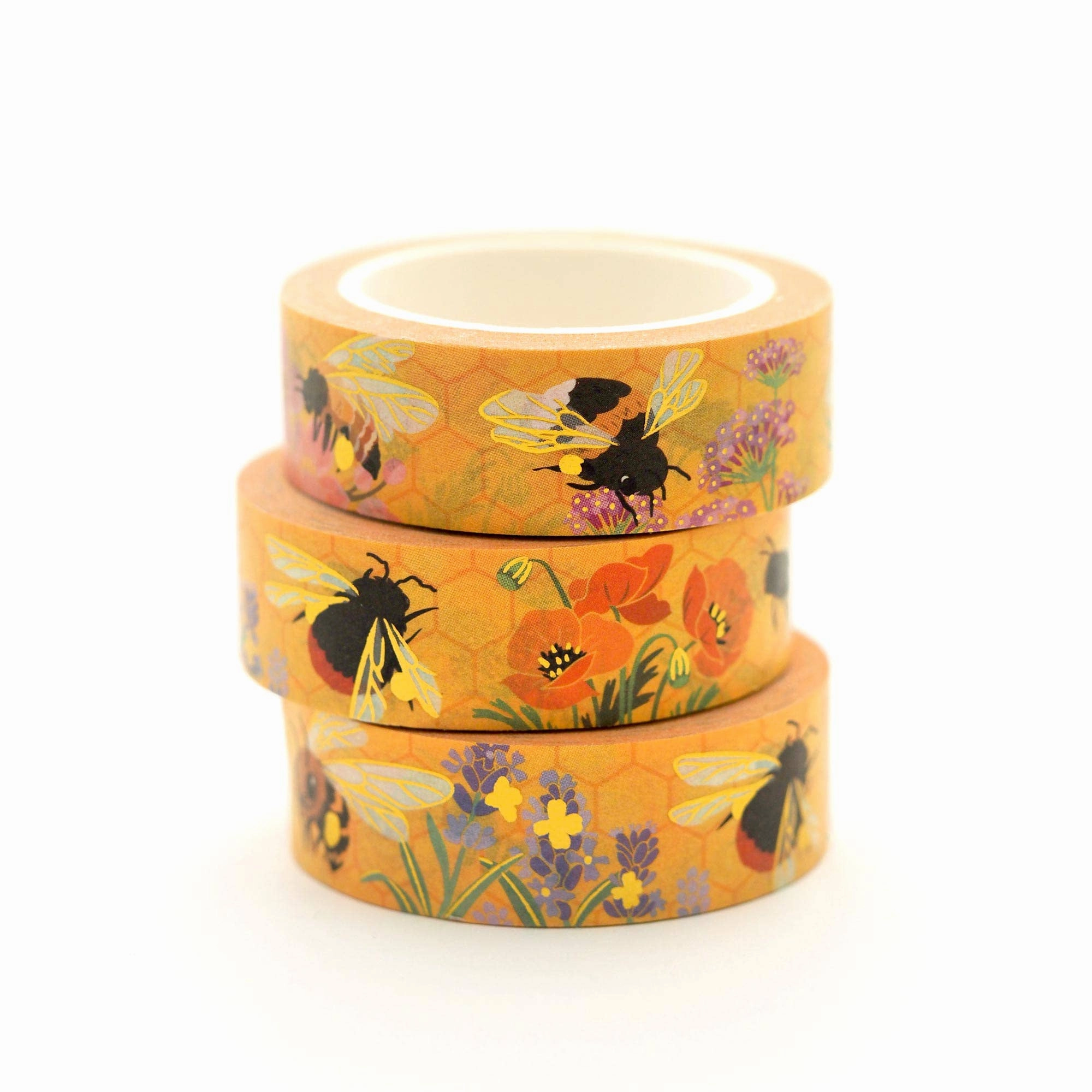 warm pastel Bee Washi Tape Shoal