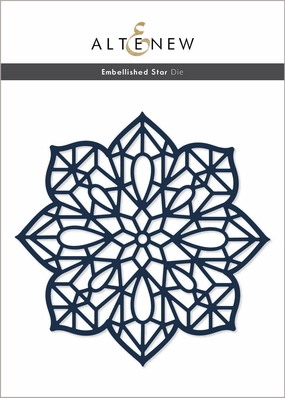 large exclusive Embellished Star Die