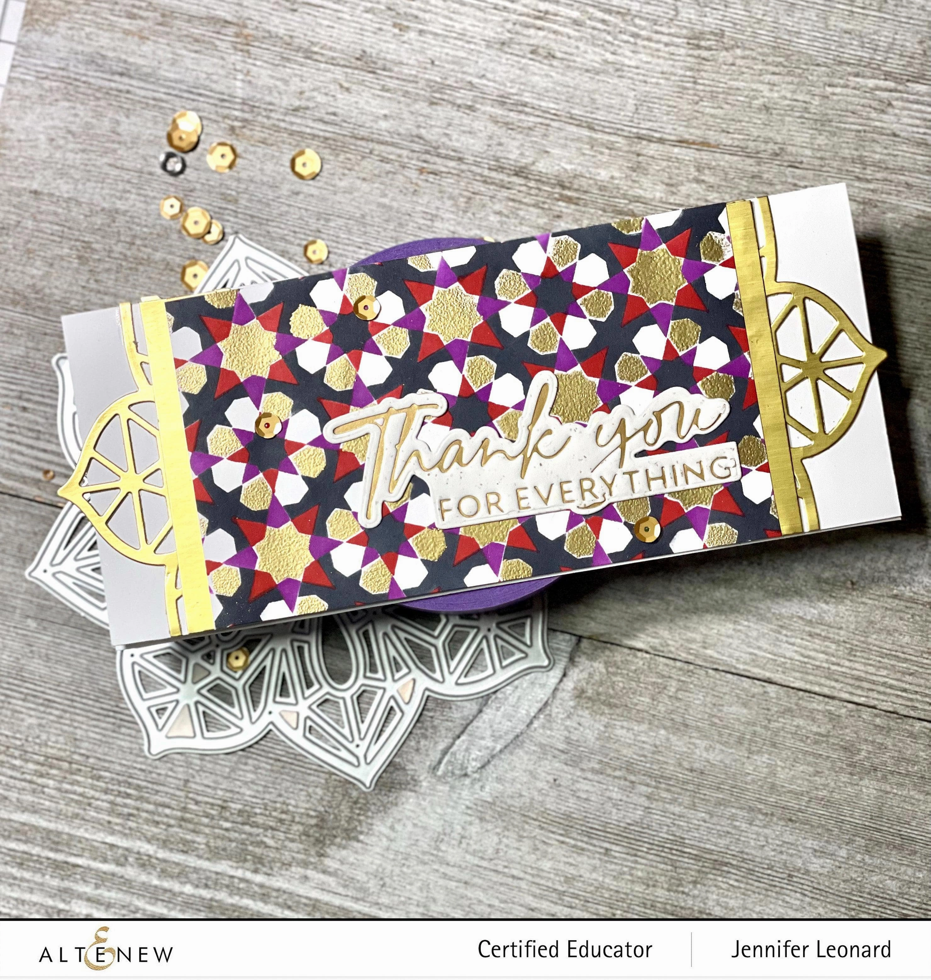 Embellished Star Die boxed