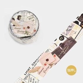 everyday budget Invitation To Romance Letter Washi Tape