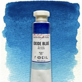 Oxide Blue Pb15 - Artist Grade Handmade Honey Based Watercolor Tube 15Ml waterproof biodegradable