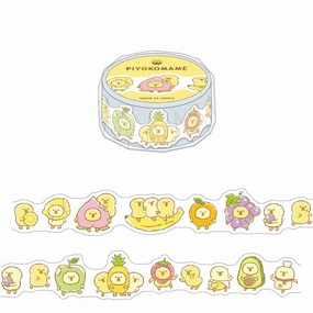 top bright Piyokomame Fruits Washi Tape