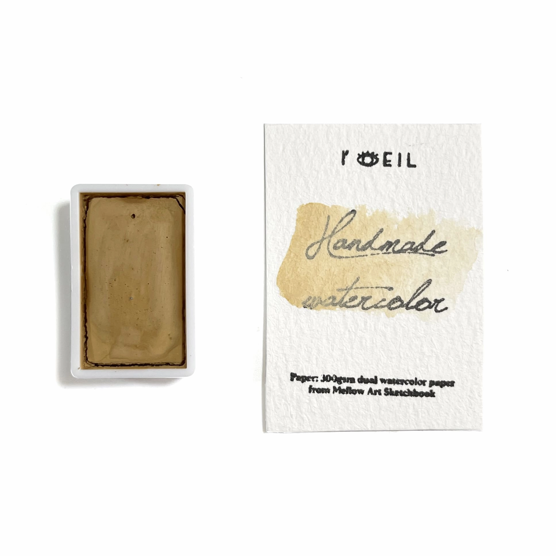 robust mini Serpeg Giante - Artist Grade Handmade Honey Based Watercolor Paint Full Pan 3.2Ml