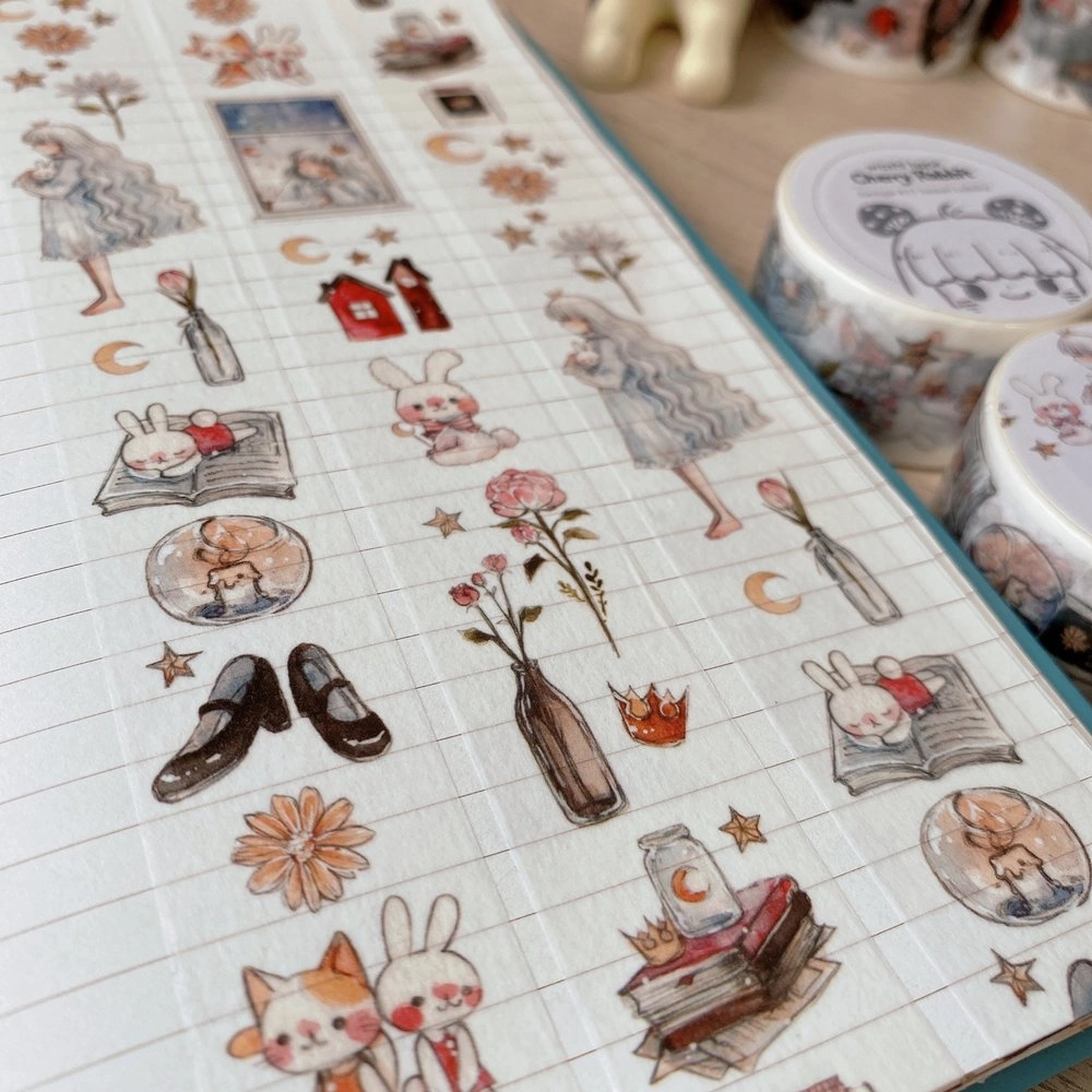 Sweet Lullaby Washi Tape bundle retractable